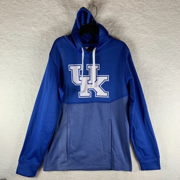 Fanatics Hoodie Mens Small‎ Blue NCAA Kentucky Wildcats Basketball 6748 - Picture 1 of 7